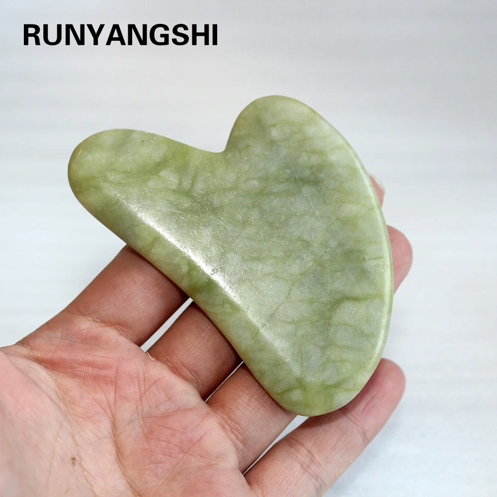 Natural green jade Gua Sha Board Pink Jade Stone Body Facial Eye Scraping Plate Acupuncture Massage Relaxation Health Care 1
Natural green jade Gua Sha Board Pink Jade Stone Body Facial Eye Scraping Plate Acupuncture Massage Relaxation Health Care 1