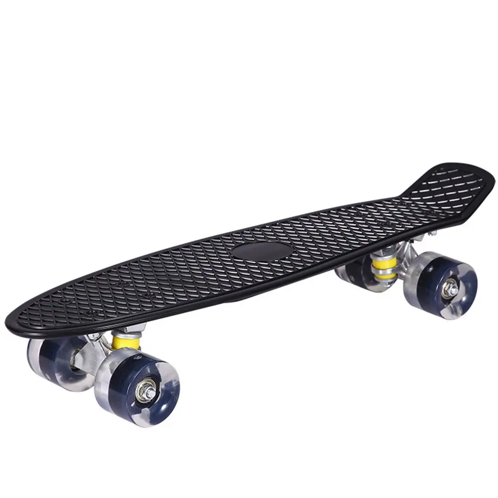 Luminous Skateboard Single Rocker Flash Wheel PU Plastic Board Brush Street Adult Skateboard Scooter
Luminous Skateboard Single Rocker Flash Wheel PU Plastic Board Brush Street Adult Skateboard Scooter