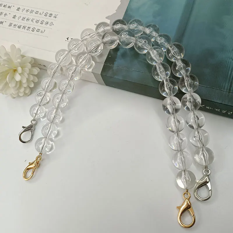 Temperament Female's Bag Accessories Fashionable Transparent Bag Chain Decorative Simplicity Elegant Bag Handle All-match Style
Temperament Female's Bag Accessories Fashionable Transparent Bag Chain Decorative Simplicity Elegant Bag Handle All-match Style