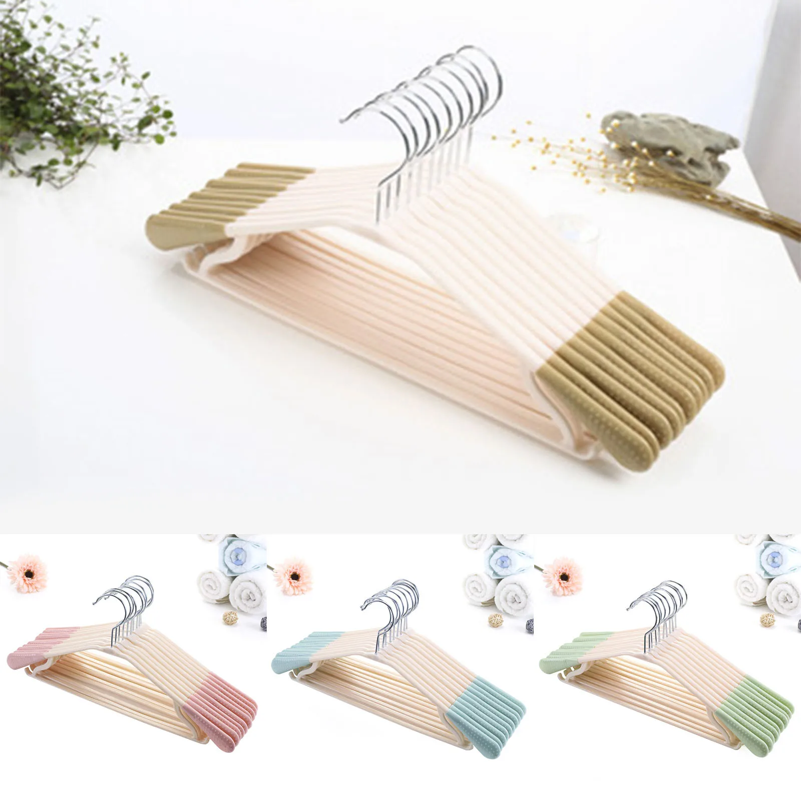 10 PC Household Non-slip Hanger for Clothes Non-Trace Wide Shoulder Adult Dry Wet Clothing Hanger Clothing Organizer 41.5x19.5cm
10 PC Household Non-slip Hanger for Clothes Non-Trace Wide Shoulder Adult Dry Wet Clothing Hanger Clothing Organizer 41.5x19.5cm