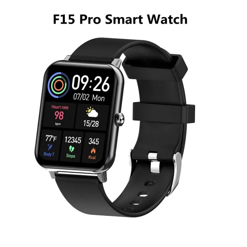 Smart Watch Men Full Touch Screen Sport Fitness Watch F15 Pro Smart Bracelet Band Waterproof For Android Ios Smartwatch Men+Box
Smart Watch Men Full Touch Screen Sport Fitness Watch F15 Pro Smart Bracelet Band Waterproof For Android Ios Smartwatch Men+Box