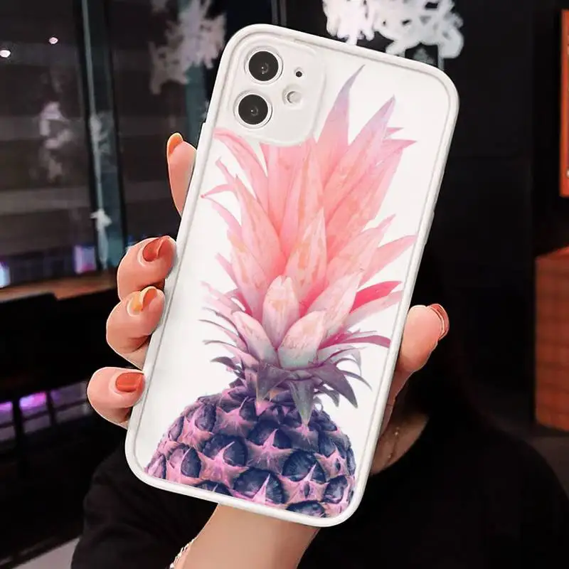 pineapple Phone Case matte transparent For white iPhone 7 8 x xs xr 11 12 pro plus max mini Clear Funda
pineapple Phone Case matte transparent For white iPhone 7 8 x xs xr 11 12 pro plus max mini Clear Funda