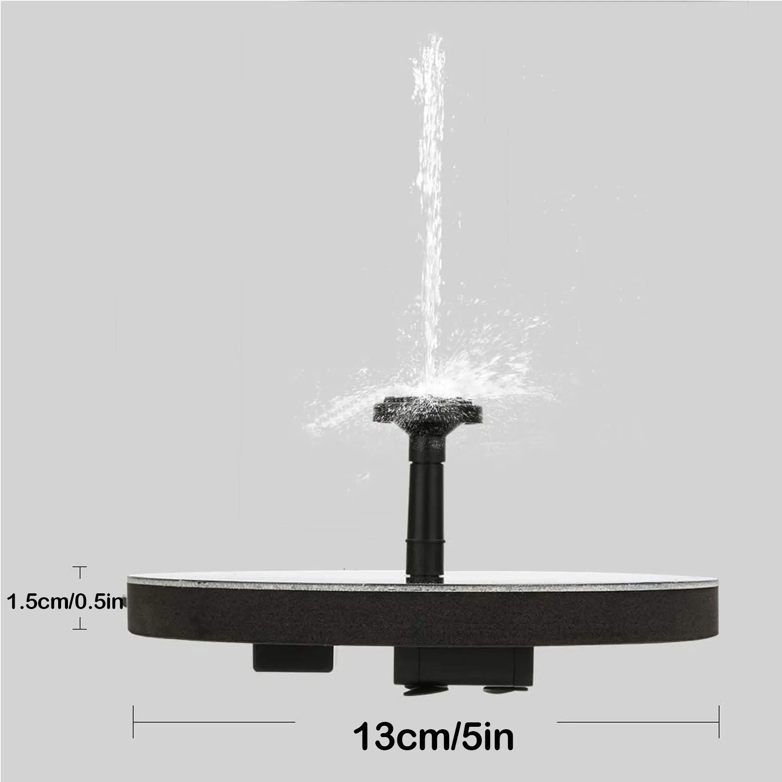 40@ Solar Pump, 1w Free Standing Floating Solar Bird Bath Water Pumps For Garden Olar-powered Decorative Fountain Brushless Pump
40@ Solar Pump, 1w Free Standing Floating Solar Bird Bath Water Pumps For Garden Olar-powered Decorative Fountain Brushless Pump