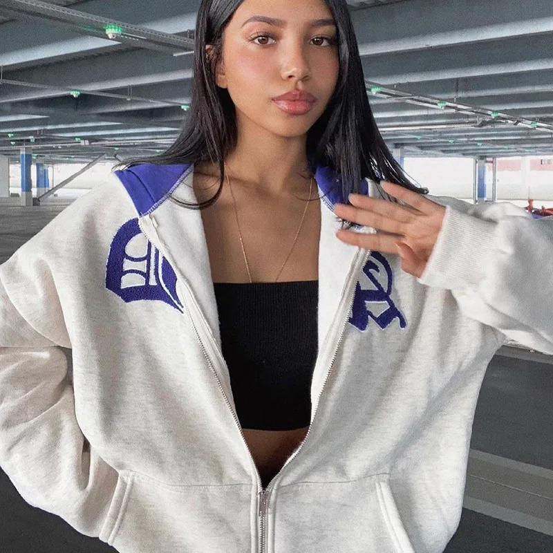 Zip-up Hoodie 2021 Y2k Plus Size Hoodies Solid Color Loose Fashion Medium Long Hooded Long-sleeved Sweater Jacket Fashion Hoodie
Zip-up Hoodie 2021 Y2k Plus Size Hoodies Solid Color Loose Fashion Medium Long Hooded Long-sleeved Sweater Jacket Fashion Hoodie