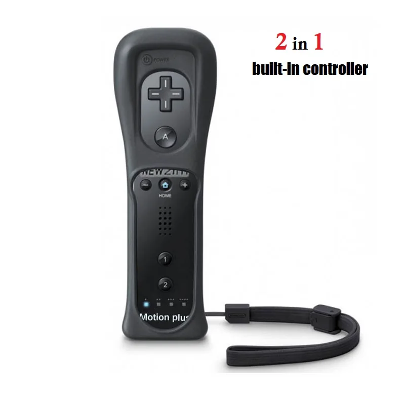 

2021 Remote Controller With Nunchuck Controller For Wii Console Wireless Gamepad With Motion Plus for Nintendo Wii Games Control