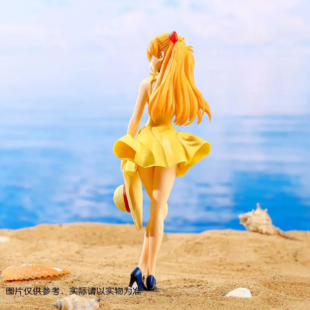 ЕВА АСУКА Langley Soryu желтое летнее платье Ver. Коллекционная Фигурка аниме игрушка