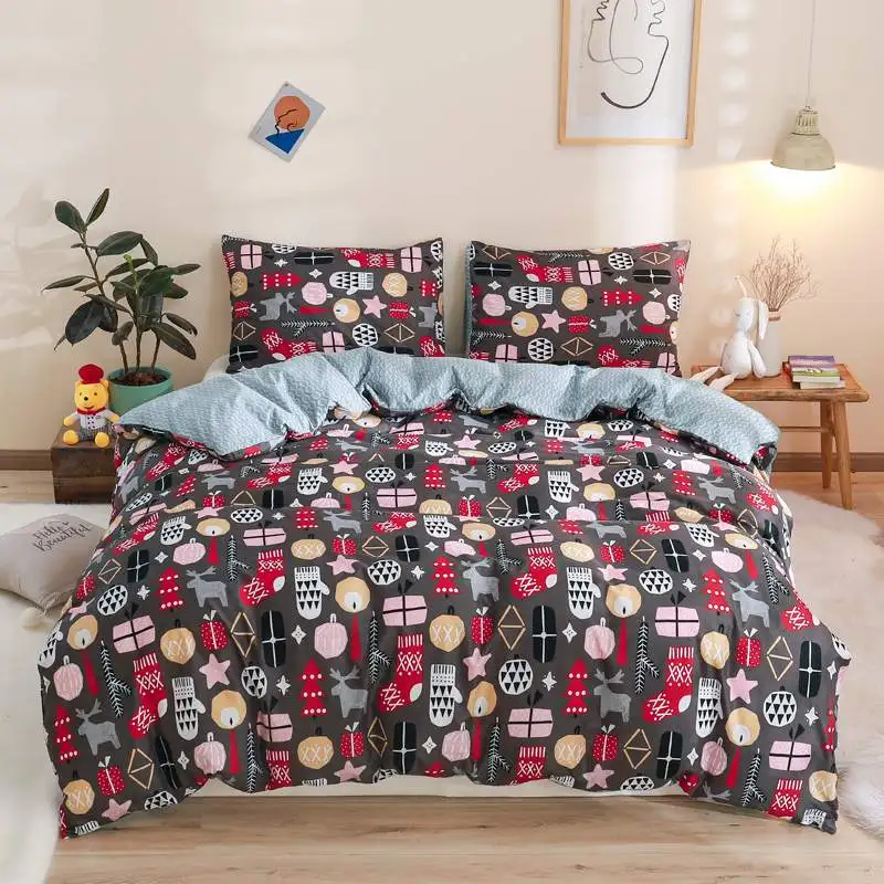 Christmas Cartoon Bedding Set Cute Elk Printed 3D Duvet Cover Set Twin Full Queen King Double Sizes Pillowcase Bedclothes
Christmas Cartoon Bedding Set Cute Elk Printed 3D Duvet Cover Set Twin Full Queen King Double Sizes Pillowcase Bedclothes