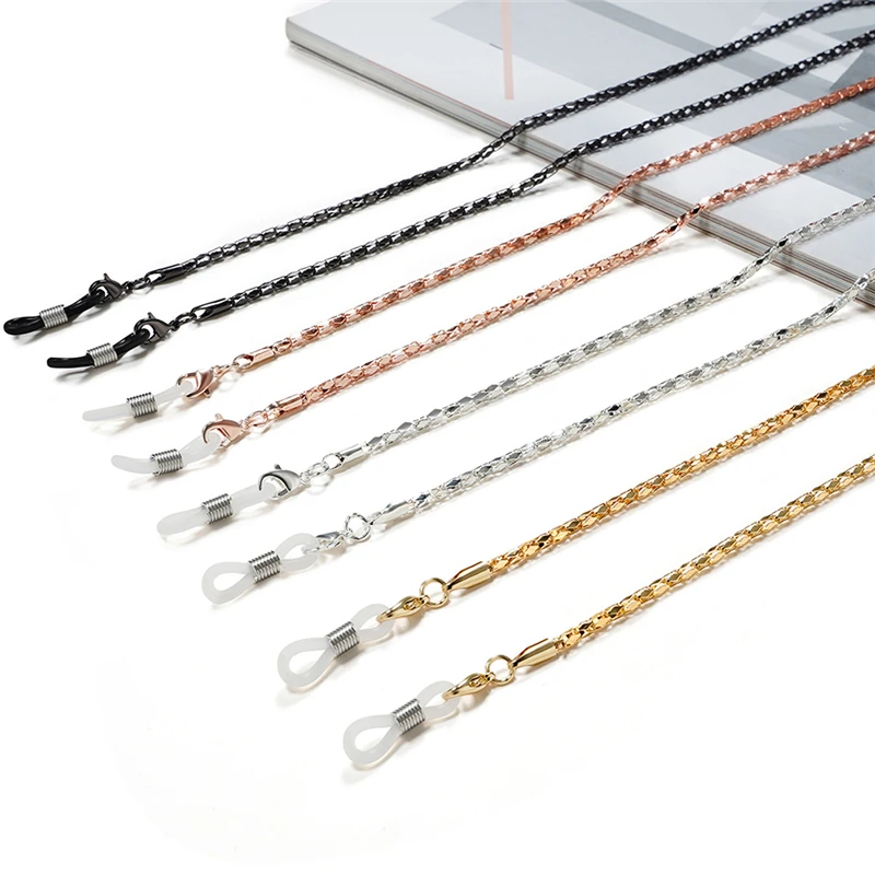 New Fashion Metal Sunglasses Chains Lanyard Non-slip Eyeglass Cord Women Men Outside Casual Eyewear Accessories
New Fashion Metal Sunglasses Chains Lanyard Non-slip Eyeglass Cord Women Men Outside Casual Eyewear Accessories