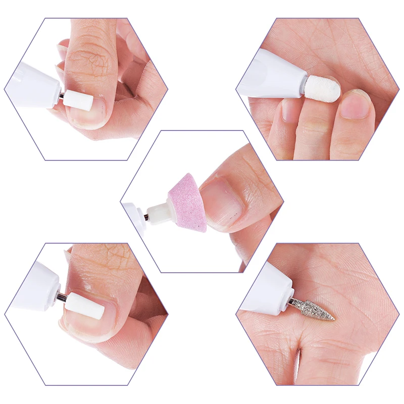 5 In 1 Electric Nail Drill Machine Manicure Set Nail Trimming Kit Shaper Pedicure Multifunctional Nail Art Polish Tool
5 In 1 Electric Nail Drill Machine Manicure Set Nail Trimming Kit Shaper Pedicure Multifunctional Nail Art Polish Tool