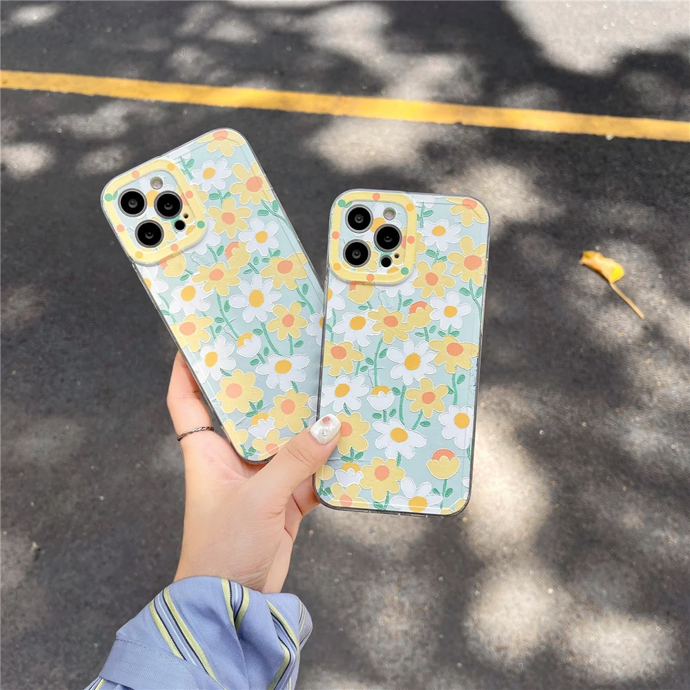 Fashion daisy relief flower pattern Phone Case For iPhone 12 11 Pro Max 7 8 Plus Xr X Xs Max Soft TPU bumper shockproof cover
Fashion daisy relief flower pattern Phone Case For iPhone 12 11 Pro Max 7 8 Plus Xr X Xs Max Soft TPU bumper shockproof cover
