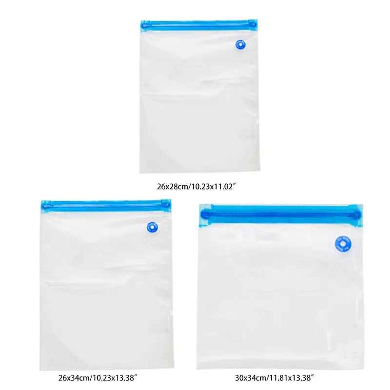 Reusable Vacuum Storage Transparent Bag Hand Pump Compression Space Saver Seal Organizer T8WE
Reusable Vacuum Storage Transparent Bag Hand Pump Compression Space Saver Seal Organizer T8WE