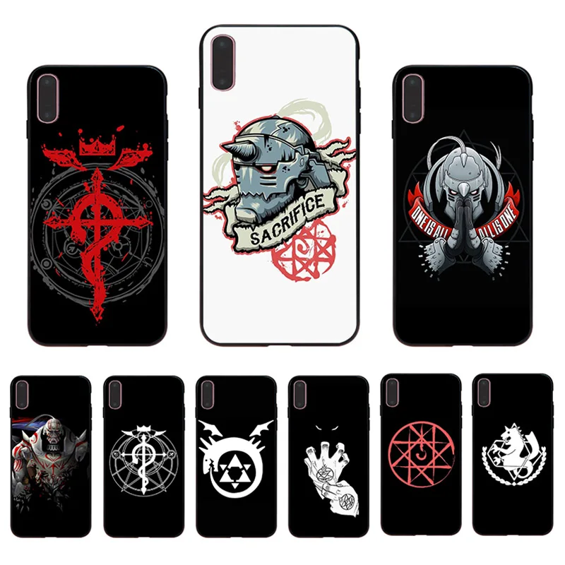 Anime Fullmetal Alchemist Cool Logo Phone Case For Iphone 13 11 Pro Max 12 Mini XS SE Mobile Shell X XR 7 8 6S Plus 5 Hard Cover
Anime Fullmetal Alchemist Cool Logo Phone Case For Iphone 13 11 Pro Max 12 Mini XS SE Mobile Shell X XR 7 8 6S Plus 5 Hard Cover