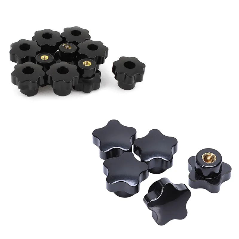 5Pcs M8 Female Thread 32Mm Star Head Clamping Nuts Knob Grip Handle & 10 Pcs 32Mm Dia M6
5Pcs M8 Female Thread 32Mm Star Head Clamping Nuts Knob Grip Handle & 10 Pcs 32Mm Dia M6