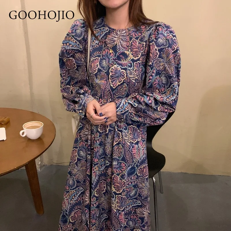 GOOHOJIO 2020 New Autumn Solid Vintage Floral Pattern Dresses Women Temperament Dress Women Fashionable All-match Ladies Dress
GOOHOJIO 2020 New Autumn Solid Vintage Floral Pattern Dresses Women Temperament Dress Women Fashionable All-match Ladies Dress