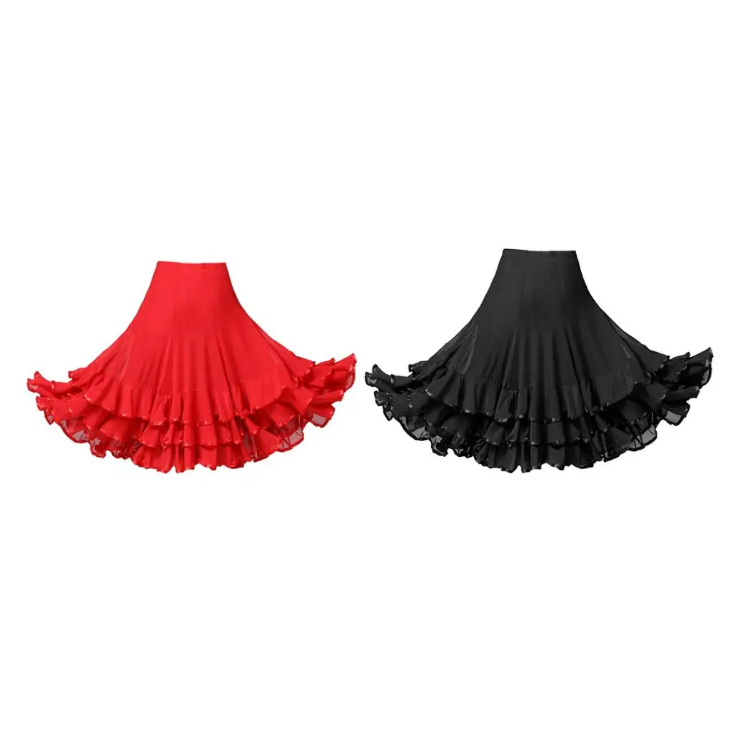 Flamenco Waltz Latin Dance Big Swing Skirt Tulle Modern Tango Practice Dress
Flamenco Waltz Latin Dance Big Swing Skirt Tulle Modern Tango Practice Dress