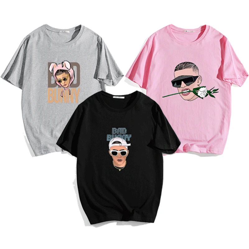 Bad Bunny T-Shirt Music T-Shirt Tops Tees Summer Men Women Short Sleeve Casual Tee Plus Size Summer Fashion T-shirt
Bad Bunny T-Shirt Music T-Shirt Tops Tees Summer Men Women Short Sleeve Casual Tee Plus Size Summer Fashion T-shirt