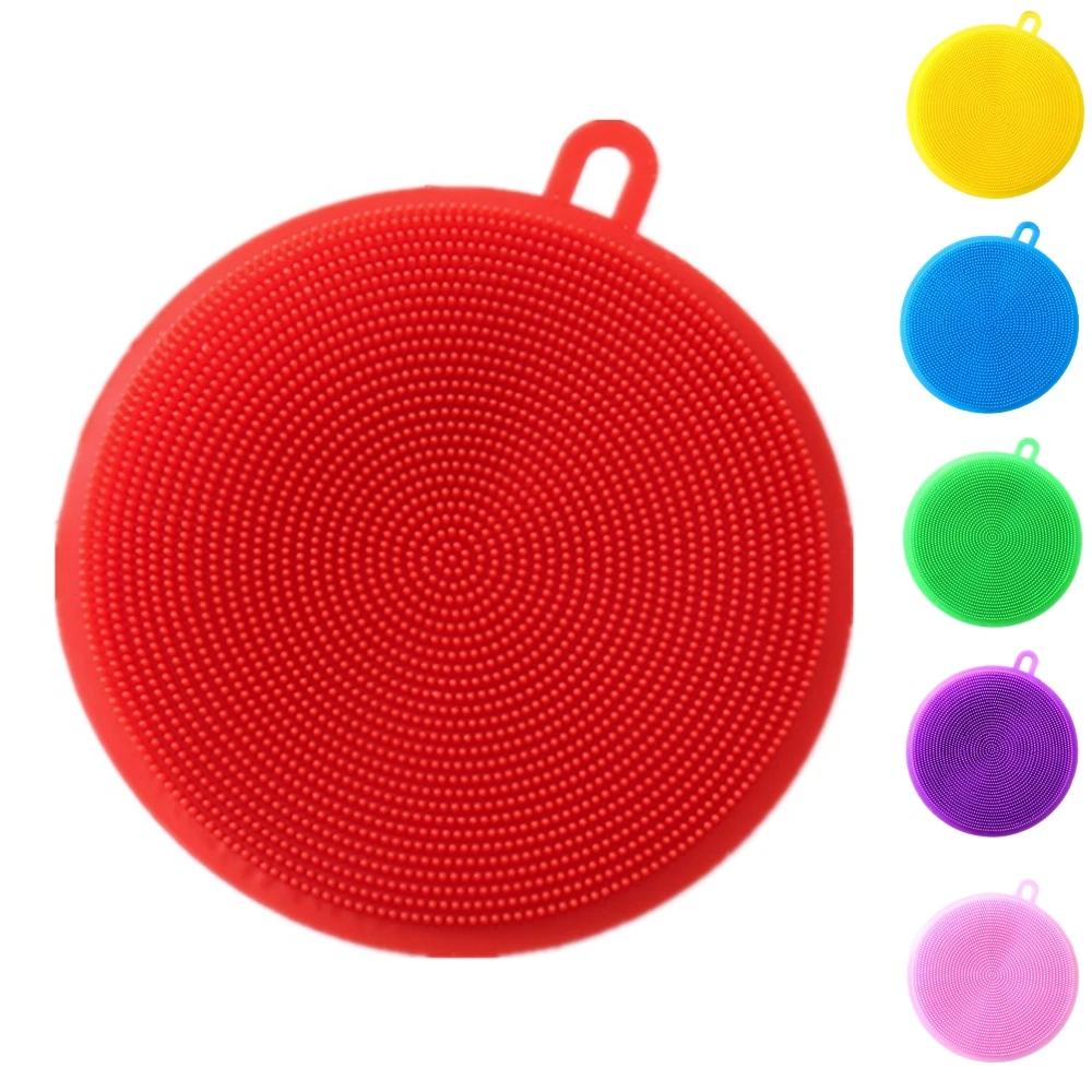 5Pcs Kitchen Silicone Dish Washing Brush Pot Bowl Cleaning Tools Scouring Pads
5Pcs Kitchen Silicone Dish Washing Brush Pot Bowl Cleaning Tools Scouring Pads