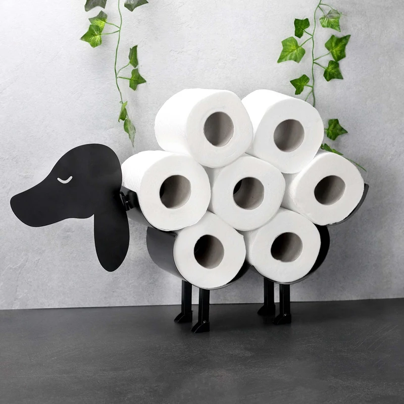 Black Toilet Roll Paper Holder Bathroom Iron Paper Towel Stand Crafts Ornaments Paper Towel Holder for Living Room
Black Toilet Roll Paper Holder Bathroom Iron Paper Towel Stand Crafts Ornaments Paper Towel Holder for Living Room