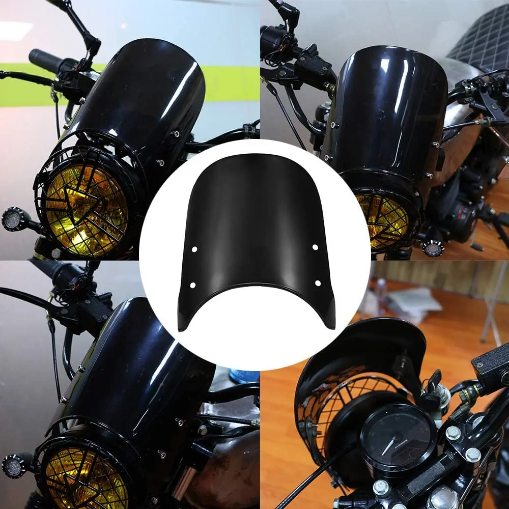 5-7 Inch Universal Windscreen Wind Deflector Fairing Instrument Visor Motorcycle Wind Deflector for YAMAHA SUZUKI 1 PCS
5-7 Inch Universal Windscreen Wind Deflector Fairing Instrument Visor Motorcycle Wind Deflector for YAMAHA SUZUKI 1 PCS