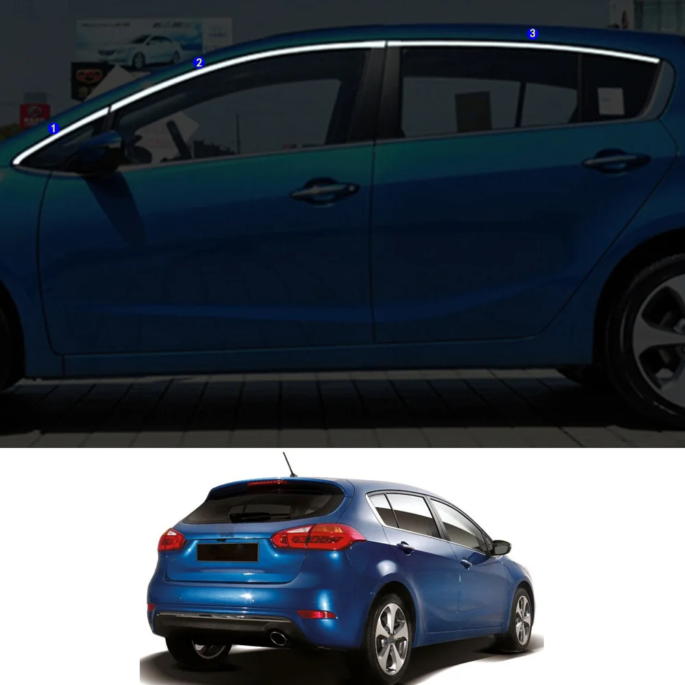 For KIA K3S 2013 2014 2015 2016 Car Sticker Garnish Pillar Window Middle Strip Trim Frame Hoods Parts
For KIA K3S 2013 2014 2015 2016 Car Sticker Garnish Pillar Window Middle Strip Trim Frame Hoods Parts