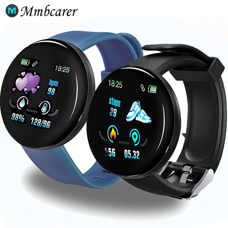 D18 Smart Watch Men Women Blood Pressure Smartwatch Sport Tracker Pedometer 116 Plus Smart Watches For Android IOS A2 smartwatch
D18 Smart Watch Men Women Blood Pressure Smartwatch Sport Tracker Pedometer 116 Plus Smart Watches For Android IOS A2 smartwatch