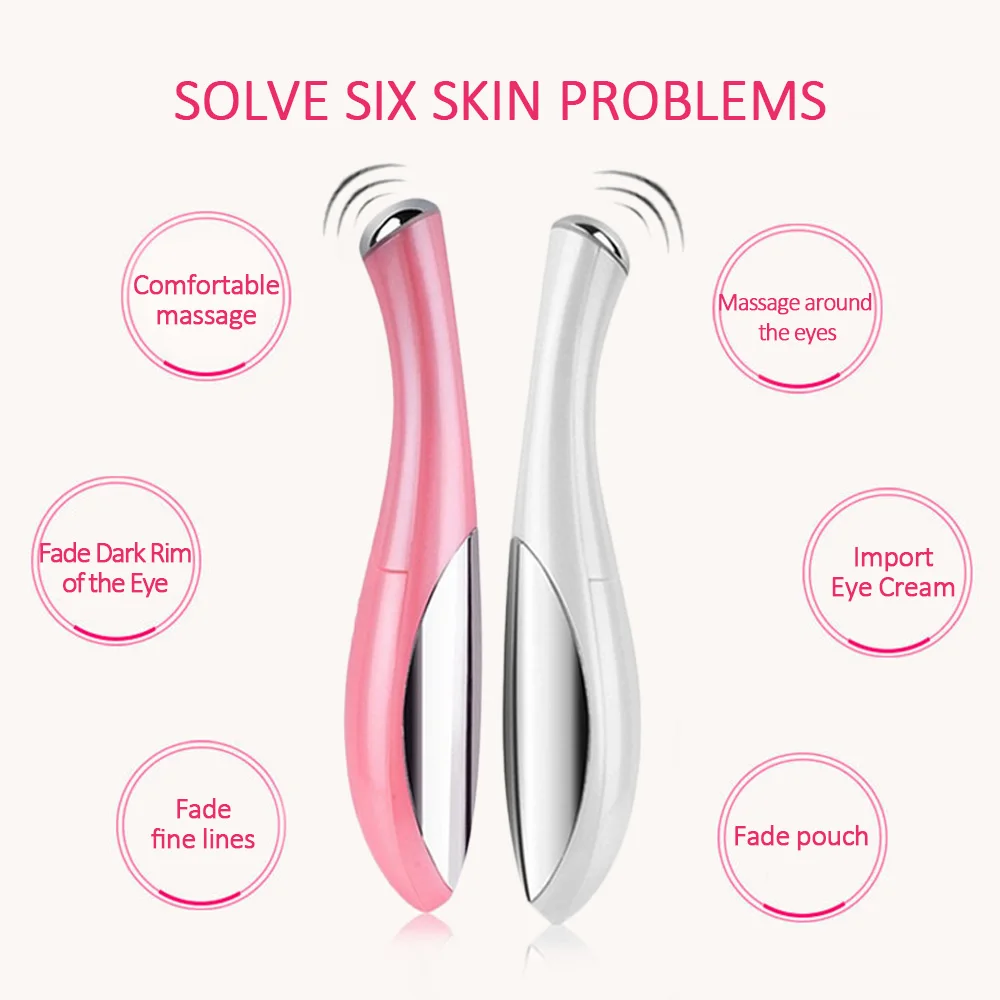 Mini Electric Vibration Eye Face Massager Anti-Ageing Wrinkle Dark Circle Removal Pen Rejuvenation Beauty Skin Care Tools
Mini Electric Vibration Eye Face Massager Anti-Ageing Wrinkle Dark Circle Removal Pen Rejuvenation Beauty Skin Care Tools