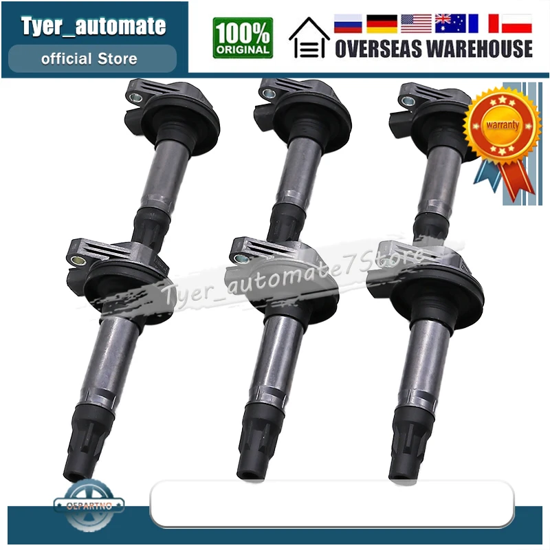 6PCS Ignition Coil 7T4E-12A375-EE For Ford Edge Flex Fusion Mustang Taurus Lincoln Continental MKS MKT MKX MKZ Mercury Sable 
6PCS Ignition Coil 7T4E-12A375-EE For Ford Edge Flex Fusion Mustang Taurus Lincoln Continental MKS MKT MKX MKZ Mercury Sable