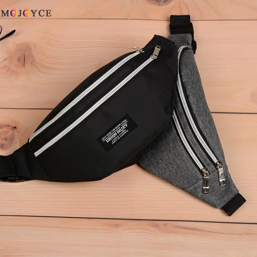 Oxford Cloth Fanny Waist Bag Women Men Chest Pouch Sports Messenger Packs