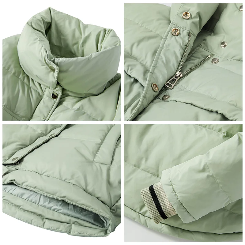 Thcker warm oversize warm down coats female Original stand collar duck down coats thicker warm coat F72 for -20 cold weather
Thcker warm oversize warm down coats female Original stand collar duck down coats thicker warm coat F72 for -20 cold weather