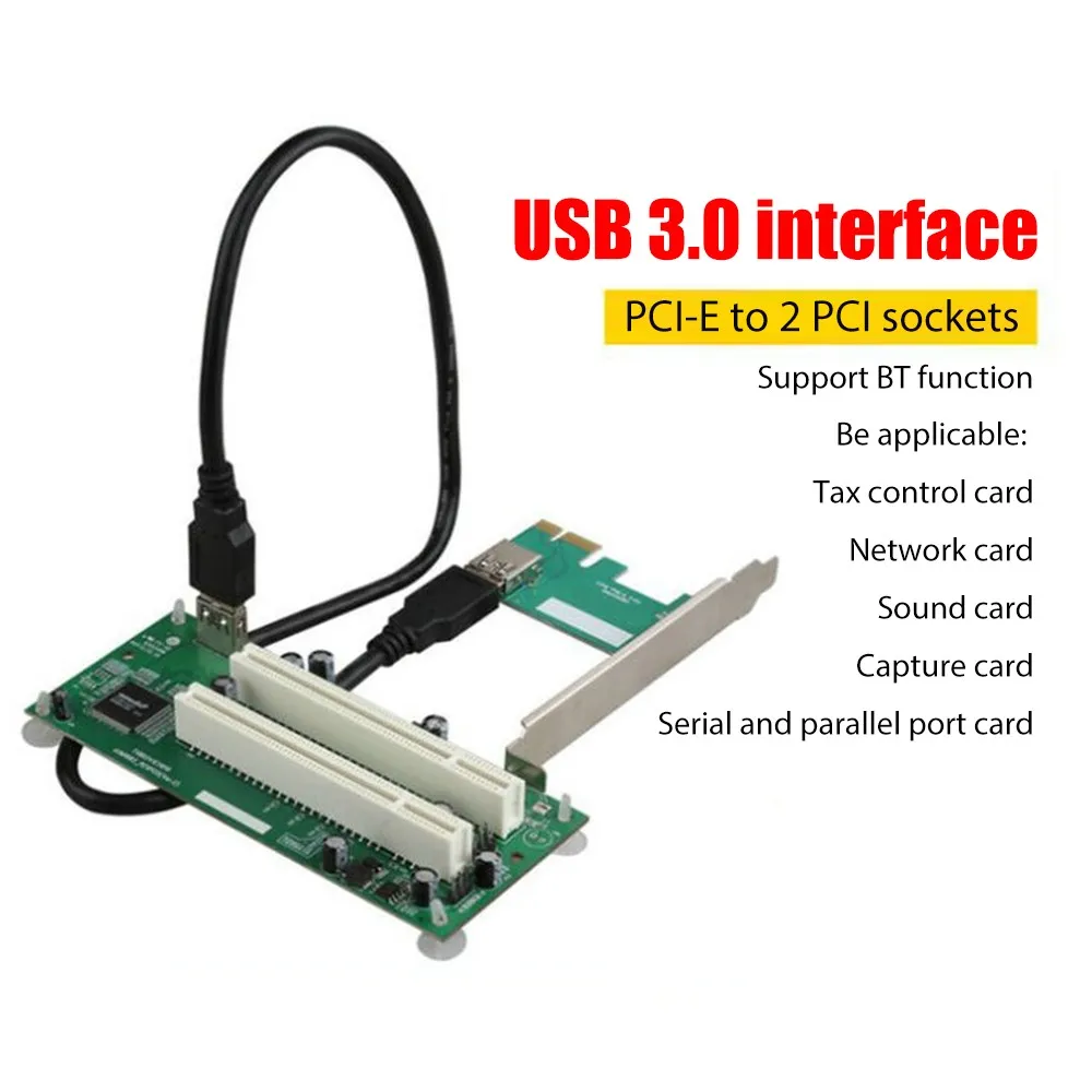 Плата расширения PCI Express на Dual PCI ASM1083 Pcie X1, плата расширения, адаптер захвата USB 3,0
Плата расширения PCI Express на Dual PCI ASM1083 Pcie X1, плата расширения, адаптер захвата USB 3,0