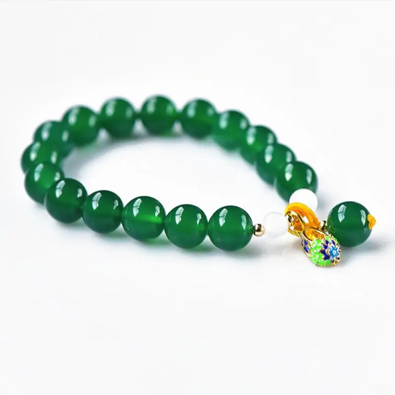 Lucky Bracelet Good Fortune Bracelets on Hand Natural Stone Green Agate Bracelet Feng Shui Women's Bracelets Luxury Jewelry Gift
Lucky Bracelet Good Fortune Bracelets on Hand Natural Stone Green Agate Bracelet Feng Shui Women's Bracelets Luxury Jewelry Gift