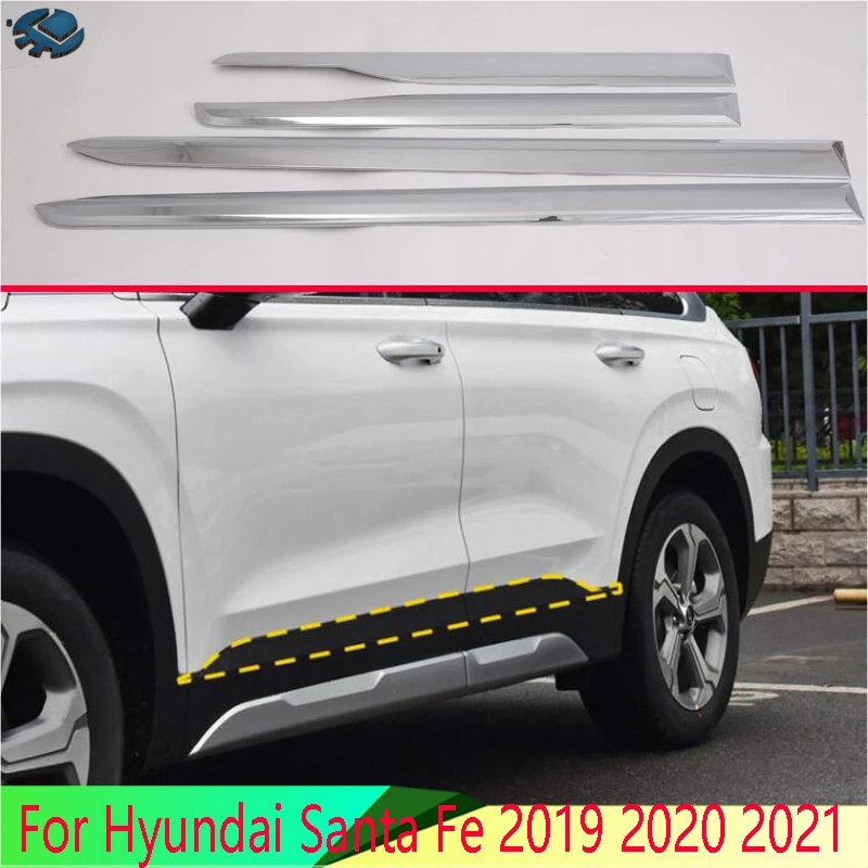 Для Hyundai Santa Fe 2019 2020 2021 ABS Chrome Боковая дверь средства ухода за кожей литье под давлением отделка
Для Hyundai Santa Fe 2019 2020 2021 ABS Chrome Боковая дверь средства ухода за кожей литье под давлением отделка