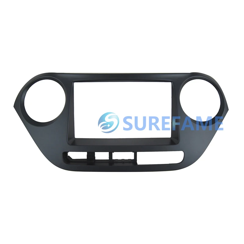 Двойной Din Car Dash Kit для Hyundai I10 I 10 2013 2016 RHD стерео CD панель Лицевая рамка фасции