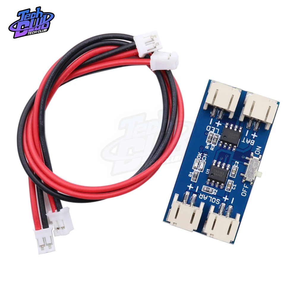 Mini Solar Lipo Charger CN3163 CN5711 Solar Panel Regulator Controller Input Voltage 4.4V-6V to 4.2V Solar Panel Input 0.99A
Mini Solar Lipo Charger CN3163 CN5711 Solar Panel Regulator Controller Input Voltage 4.4V-6V to 4.2V Solar Panel Input 0.99A