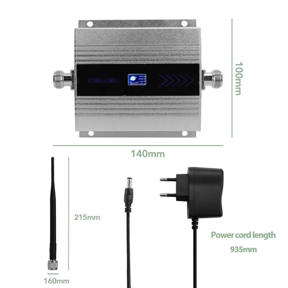 LCD GSM 900MHz Mobile Phone Signal Booster Cell Phone Signal Repeater Signal Amplifier Extender Set with Sucker Antenna
LCD GSM 900MHz Mobile Phone Signal Booster Cell Phone Signal Repeater Signal Amplifier Extender Set with Sucker Antenna