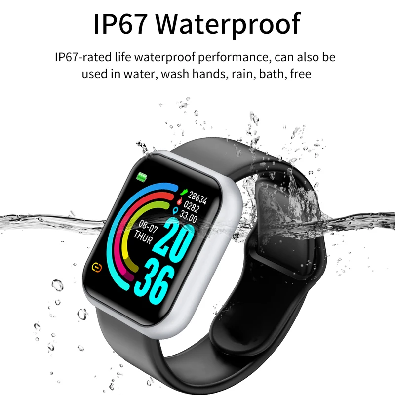 10 Pcs Wholesales Digital Smart sport watch Men Women watches digital electronic Bluetooth fitnes wristwatch sell at a low price |