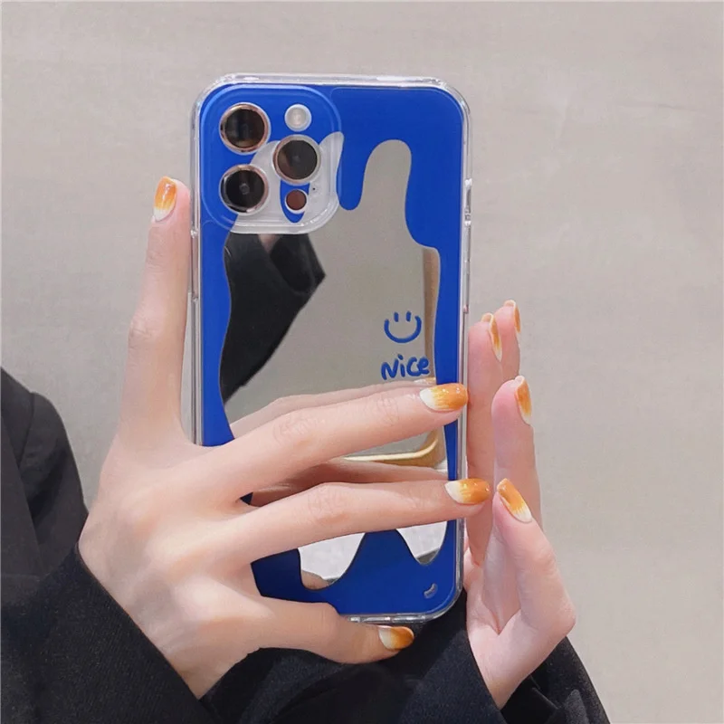 Blue melting smiling face mirror XR for iphone 13 pro case xsmax for iphone11 / 12 soft 8plus
Blue melting smiling face mirror XR for iphone 13 pro case xsmax for iphone11 / 12 soft 8plus
