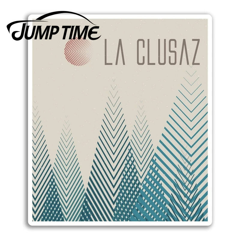 Французский виниловый стикер с надписью Jump Time La Clusaz наклейка для катания на лыжах