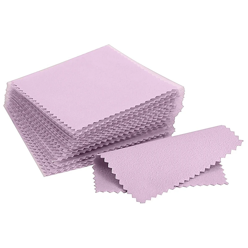 100Pcs Jewelry Cleaning Cloth, Silver Polishing Cloth Individually Wrapped, (3.15 X 3.15Inch)
100Pcs Jewelry Cleaning Cloth, Silver Polishing Cloth Individually Wrapped, (3.15 X 3.15Inch)