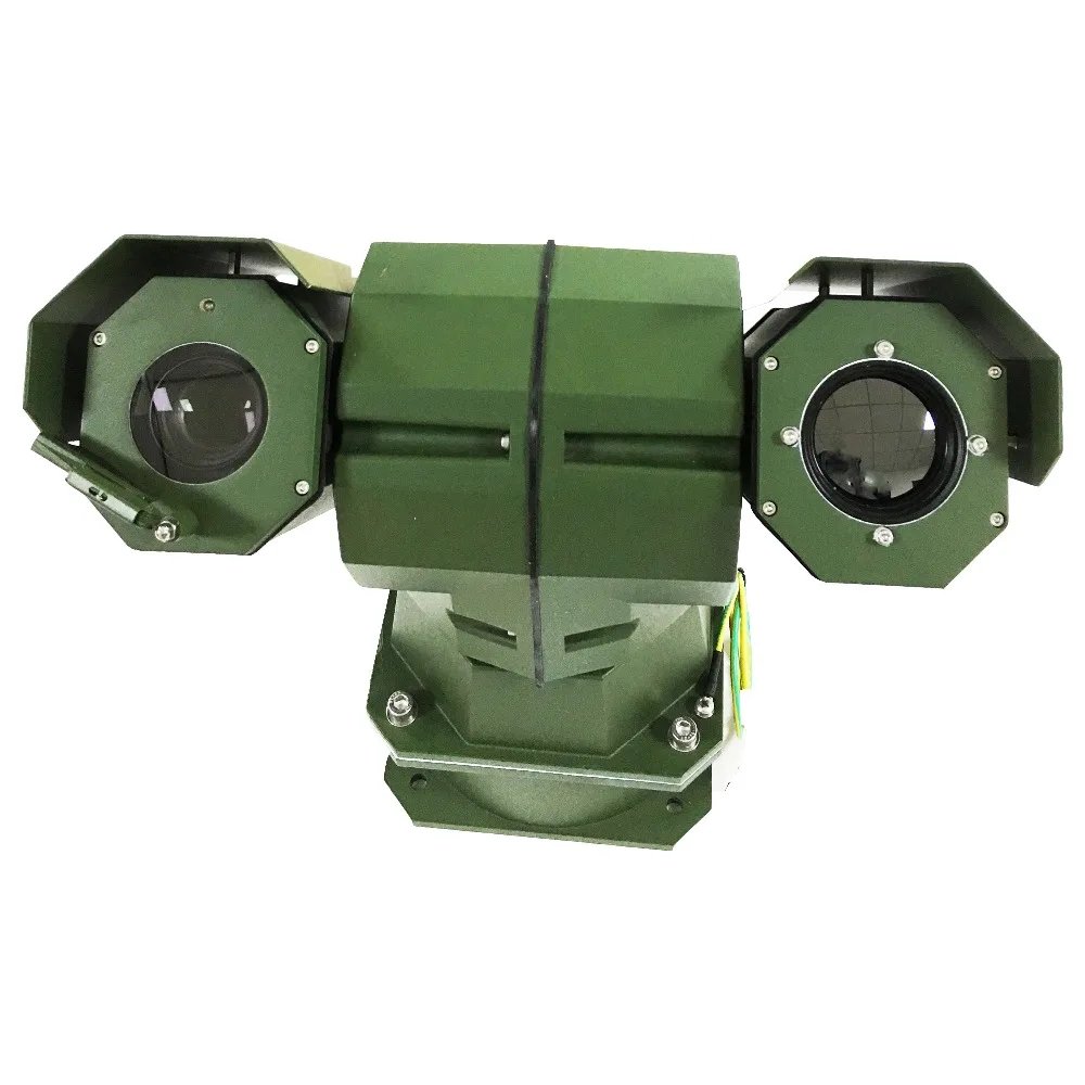 Professional dual sensor long distance PTZ IP CCTV night vision thermal imaging camera
Professional dual sensor long distance PTZ IP CCTV night vision thermal imaging camera