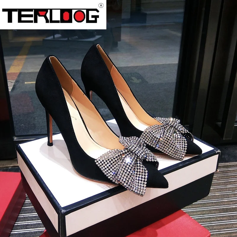 2022 New High Heels Summer Sexy Women Shoes Shallow Bow Bling Pumps Women Shoes Luxury Brand Wedding Dress Party Mujer Zapatos 
2022 New High Heels Summer Sexy Women Shoes Shallow Bow Bling Pumps Women Shoes Luxury Brand Wedding Dress Party Mujer Zapatos