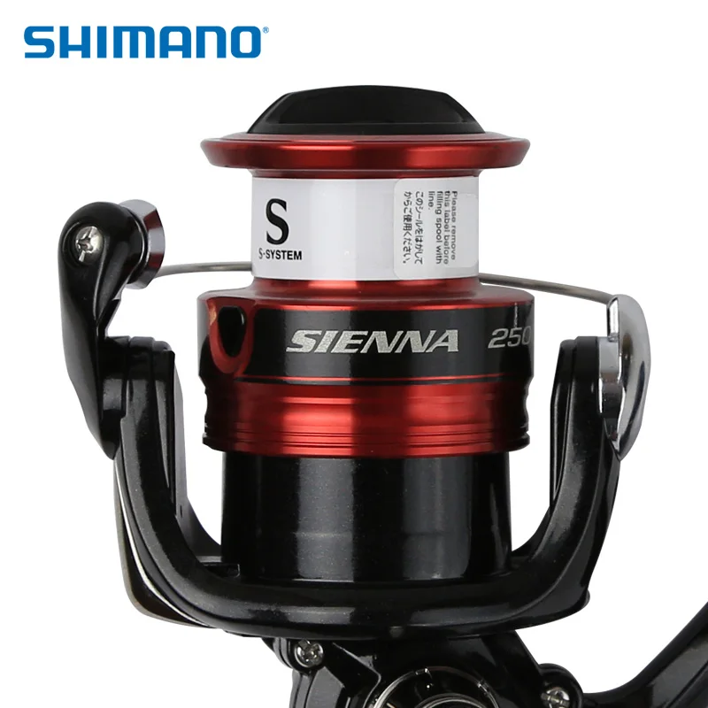 Катушка для спиннинга SHIMANO SIENNA FG 500 1000 2000 2500 2500HG C3000 4000 катушка AR-C 3D снасти Морская