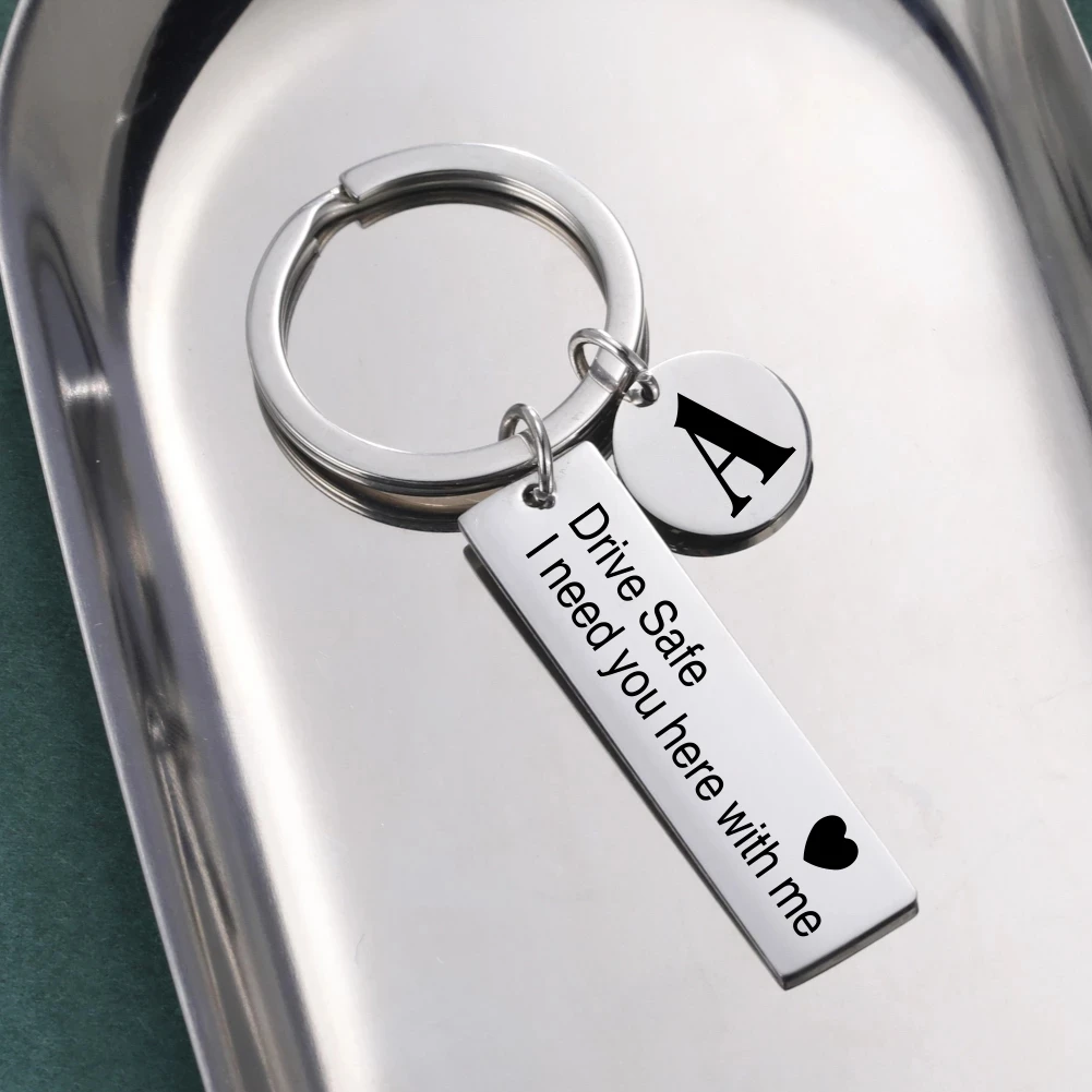 Sipuris Personalized Keychain Custom Stainless Steel Key Ring For Husband Father Boyfriend Drive Safe Car Key Chain Jewelry Gift
Sipuris Personalized Keychain Custom Stainless Steel Key Ring For Husband Father Boyfriend Drive Safe Car Key Chain Jewelry Gift