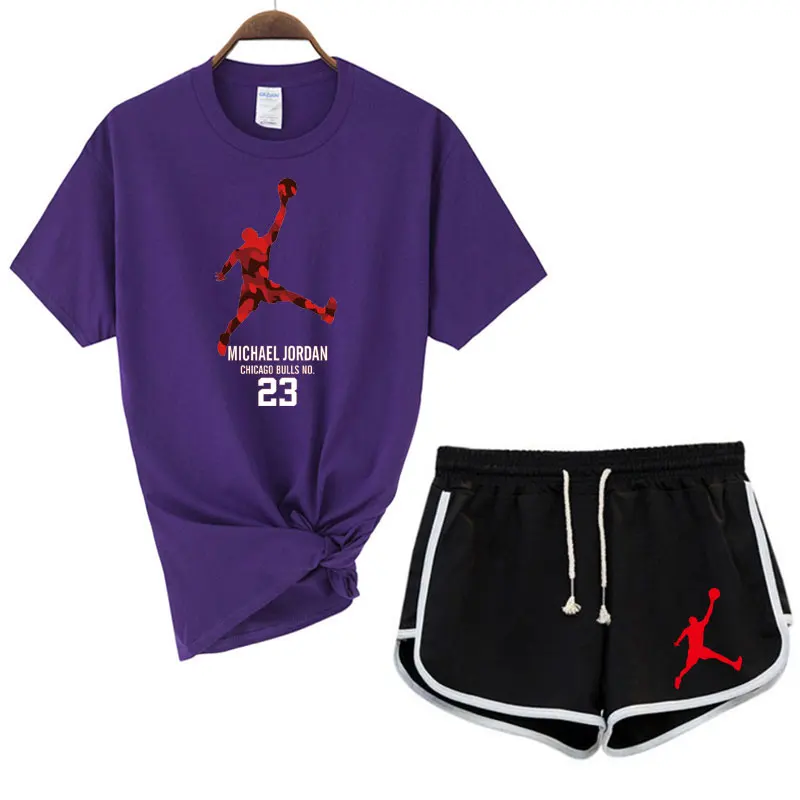 Women's T-shirt printed letter high waist casual white and black hot pants fashion short sleeve suit hip sports hot pants loose
Women's T-shirt printed letter high waist casual white and black hot pants fashion short sleeve suit hip sports hot pants loose