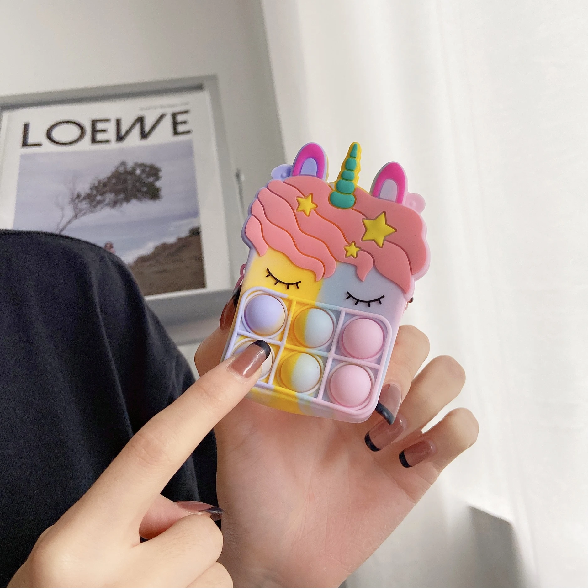 2021 New Cute Cartoon For Airpod Pro 1 2 Case Animal Fidget Toy Pop It Bubble Earphone Protective Shell Water Proof Silicone
2021 New Cute Cartoon For Airpod Pro 1 2 Case Animal Fidget Toy Pop It Bubble Earphone Protective Shell Water Proof Silicone
