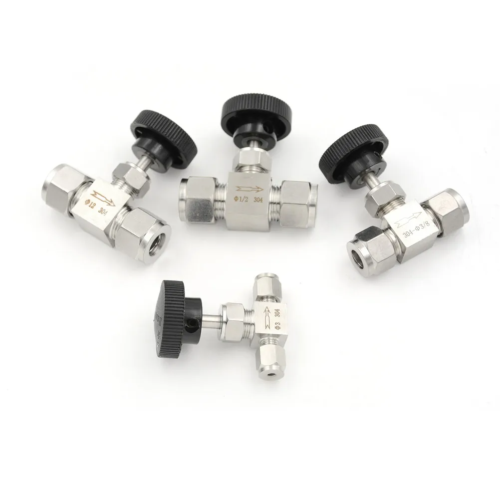 3 4 6 8 10 12 Mm Adjustable Needle Valve Tube Stainless Steel 304 High Pressure Acid Proof Straight Card Set Crane 
3 4 6 8 10 12 Mm Adjustable Needle Valve Tube Stainless Steel 304 High Pressure Acid Proof Straight Card Set Crane