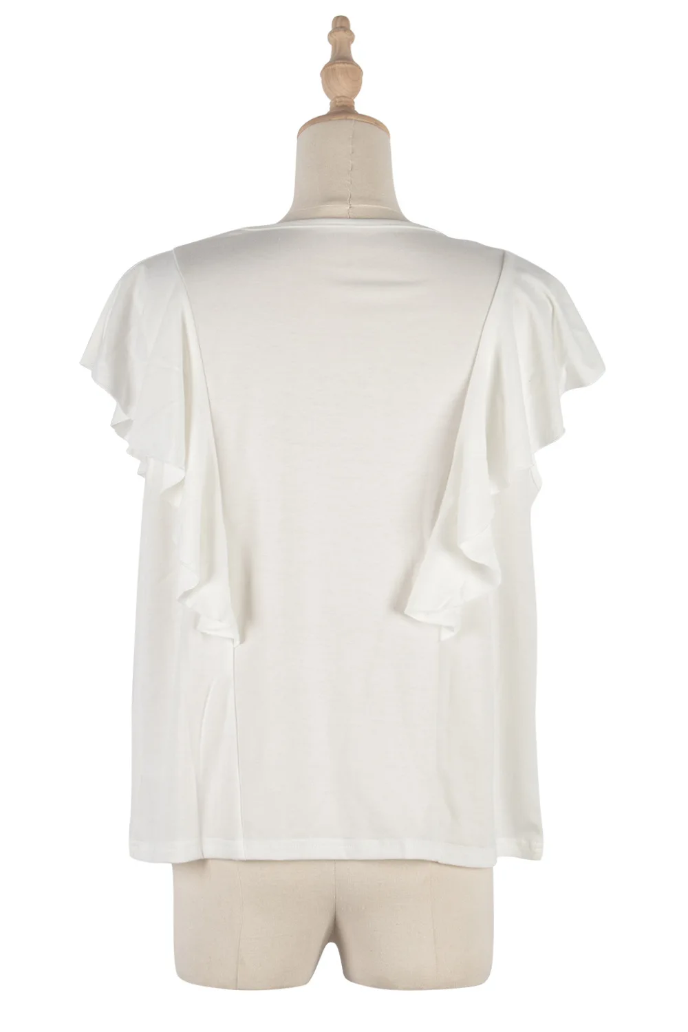 2020 New Summer Women Blouse Solid White Ruffles V-Neck Short Sleeve Shirt Top Casual Korean Holiday Homewear Beach Boho Blousas
2020 New Summer Women Blouse Solid White Ruffles V-Neck Short Sleeve Shirt Top Casual Korean Holiday Homewear Beach Boho Blousas