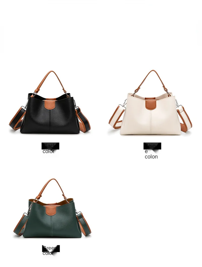 2021 women's new bag fashion color contrast mother bag women's handbag Single Shoulder Messenger Bag women's luxury bag
2021 women's new bag fashion color contrast mother bag women's handbag Single Shoulder Messenger Bag women's luxury bag