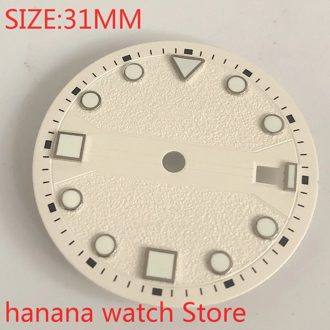 No BLIGER logo 31mm dial watch parts white dial men's watch night dial, suitable for Miyota-DG-2813-3804 ETA2836-2824 MH35 MH36
No BLIGER logo 31mm dial watch parts white dial men's watch night dial, suitable for Miyota-DG-2813-3804 ETA2836-2824 MH35 MH36