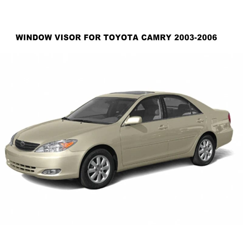 Side Window Deflector For Toyota Camry 2003 2004 2005 2006 Black Window Visor Window Shield Sun Rain Deflector Guards SUNZ
Side Window Deflector For Toyota Camry 2003 2004 2005 2006 Black Window Visor Window Shield Sun Rain Deflector Guards SUNZ